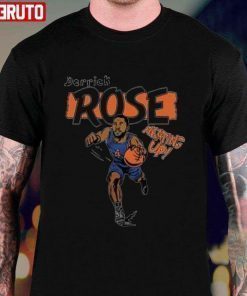 New York Knicks Derrick Rose Homage Royal Shirt