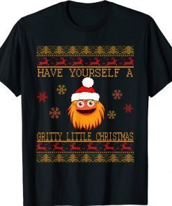 Have Yourself A Gritty Little Christmas Funny Shirt