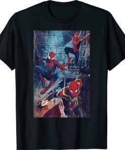 Spider Man No Way Home Spider Men Jump Shirt