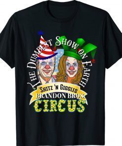 Biden Jingle Joe Giggles Circus Trump 2024 Conservative Shirt