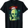 Fauci Alien UFO Let's Go Brandon Shirt