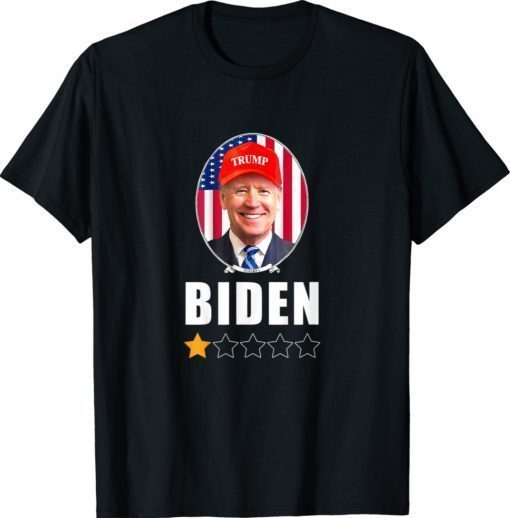 Funny Biden One Star Vote Trump Shirt