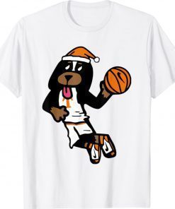 Funny Tennessee Basketball Santa Smokey Package Shirt