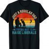 Vintage Fishing Regular Dad Trying Not To Raise Fathers Day Shirt