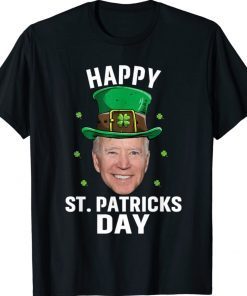 Leprechaun Joe Biden Happy St Patrick's Day Funny Biden Shirt
