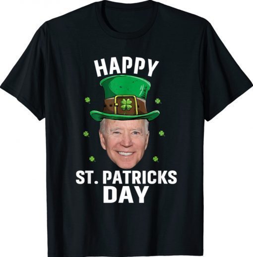 Leprechaun Joe Biden Happy St Patrick's Day Funny Biden Shirt