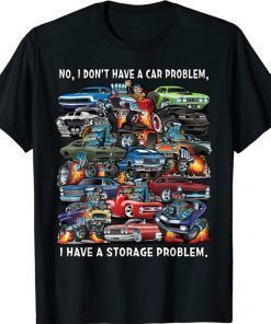 I Dont Have a Car Problem I Have a Storage Problem Cartoon Shirt