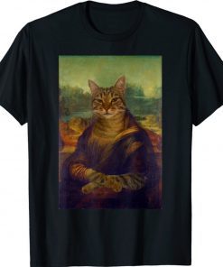 Meowing Lisa Funny Cat Shirt