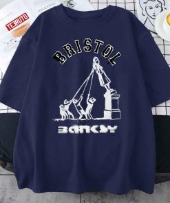 Bristol Statue Banksy Shirt