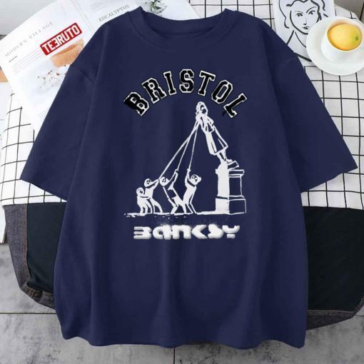 Bristol Statue Banksy Shirt