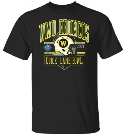 Quick Lane Bowl WMU Broncos Champions 2022 Shirt