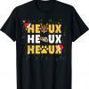 Cajun Santa Tigers Heaux Heaux Heaux Christmas X-mas Shirt