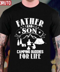 Father And Son Camping Buddies Shirt