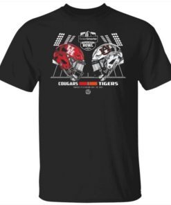 2021 Birmingham Bowl Houston Cougars vs Auburn Tigers Ticket Smarter Shirt