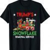 Trump's Snowflake Removal Service Trump 2024 Shirt