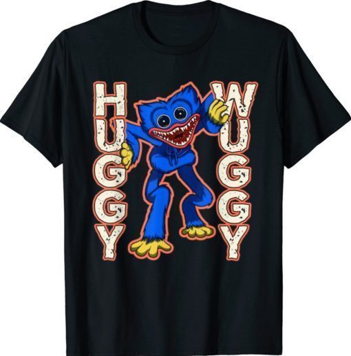 Poppy Playtime Huggy Wuggy Playtime Horror Game Fun Shirt