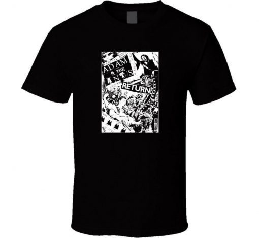 Adam And The Ants Antmusic Logo Shirt