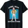 Funny Anti Joe Biden Sponge Brain Depends Pants Conservative Tee Shirt
