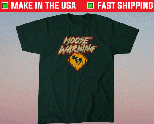 Marcus Foligno Moose Warning Shirt