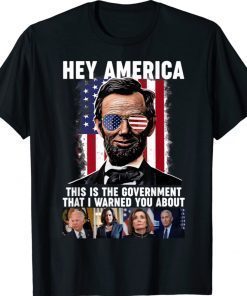 Joe Biden Sarcastic USA Flag Sunglasses Democrat Saying Shirt