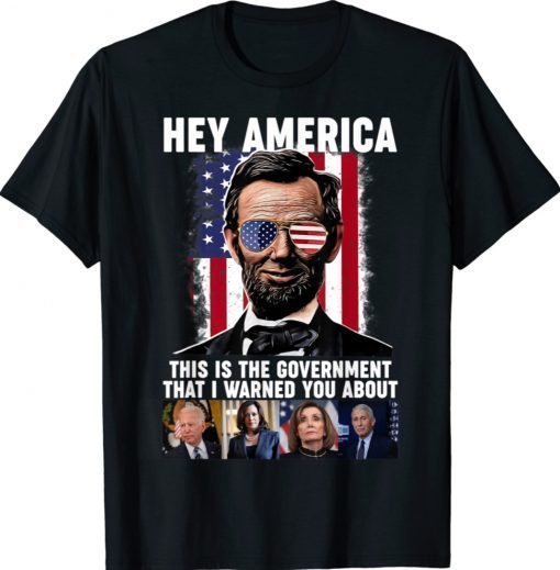 Joe Biden Sarcastic USA Flag Sunglasses Democrat Saying Shirt