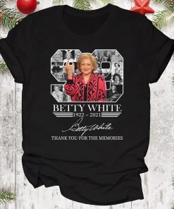 RIP Betty White Thank You for Being A Friend 1922-2021 T-Shirt