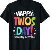 Happy 2/22/22 Twosday Tuesday February 22nd 2022 Numerology Shirt