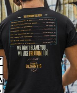 Escape To Florida Desantis Ron Campaign Shirt