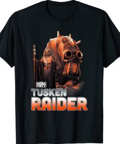 Star Wars The Book Of Boba Fett Tusken Raider Portrait Fade Shirt