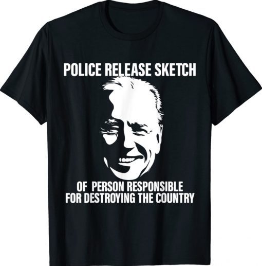 Police Release Sketch Of Person Responsible For Destroying Shirt