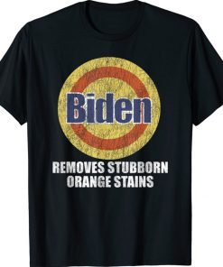 Biden Removes Stubborn Orange Stains Shirt