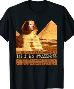 Funny Biden Sphinx Let's Go Brandon Signature Shirt