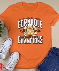 The University Of Tennessee Cornhole National Champions 2022 Shirt