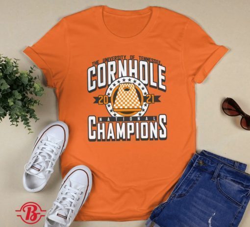 The University Of Tennessee Cornhole National Champions 2022 Shirt