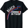 Joe Biden Commander in Thief Benford's Law Trump Shirt
