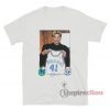 Dallas Mavericks Mitchell And Ness Dirk Nowitzki Draft Shirt