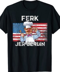 Ferk Merch Jer Berdin America Flag Shirt