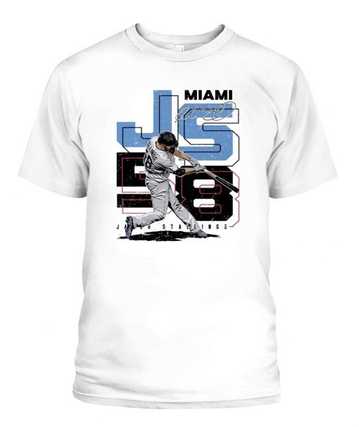 Jacob Stallings Miami Initals Number Shirt