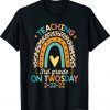 Teaching 3rd Grade On Twosday Teacher 2-22-22 Rainbow Shirt