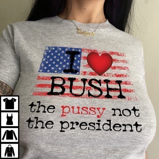 I Love Bush Not The President Shirt Harold Kumar Go To White Castle