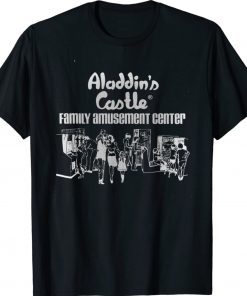 Aladin's Castle Family Amusement Center Video Arcade Shirt