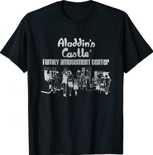 Aladin's Castle Family Amusement Center Video Arcade Shirt