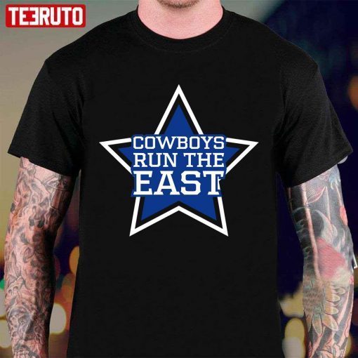 Cowboys Run The East Cool American Football Shirt