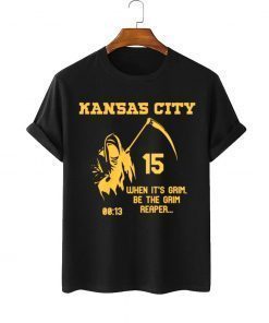 chiefs 13 seconds, Mahomes KC Chiefs Grim Reaper Shirt