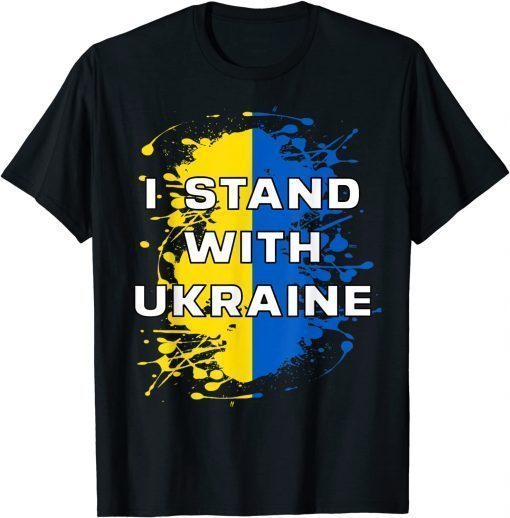 I Stand With Ukraine,No War, Stop War Classic Tee Shirts