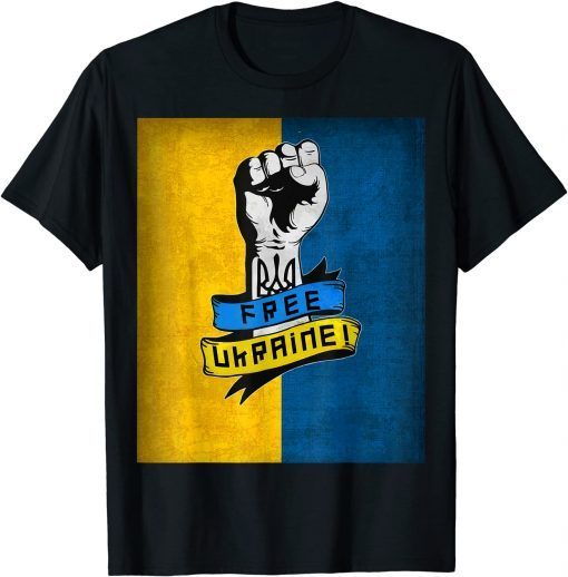 FreenUkraine I Stand With Ukraine Pray For Ukraine Tee Shirts