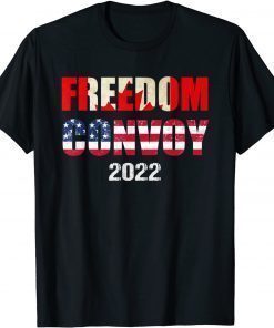 Canada Freedom Convoy 2022 Canadian Truckers Support Unisex T-Shirt