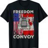 T-Shirt Canada Freedom Convoy 2022 Canadian Truckers Support
