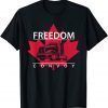TShirt Canada Freedom Convoy 2022 Canadian Truckers Support