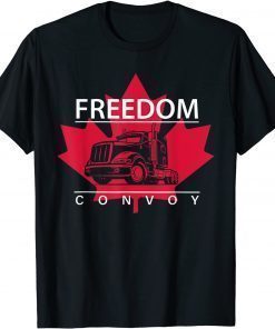 TShirt Canada Freedom Convoy 2022 Canadian Truckers Support